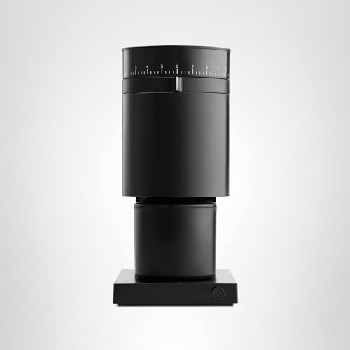 Fellow Opus Conical Burr Coffee Grinder - All Purpose Electric - Espresso Grinder with 41 Settings for Drip, French Press, & Cold Brew - Matte Black