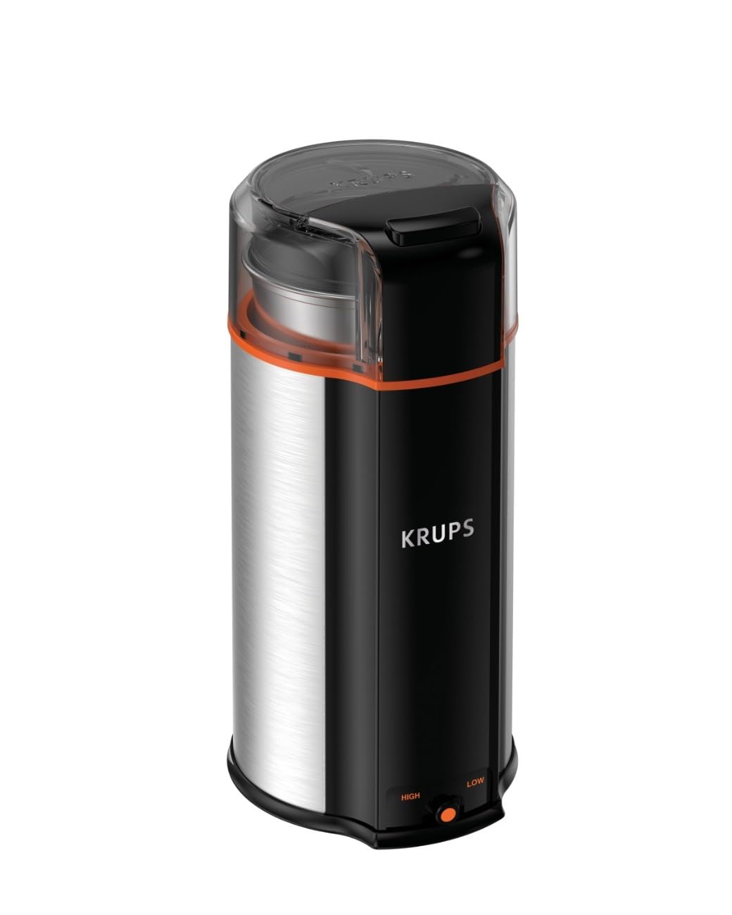KRUPS Precision Electric Coffee Grinders, 3 oz Capacity, 200W Motor, Stainless Steel Blades for Uniform Grinding of Beans, Herb and Nuts, Coffee and Spice Grinder Electric, (Black)