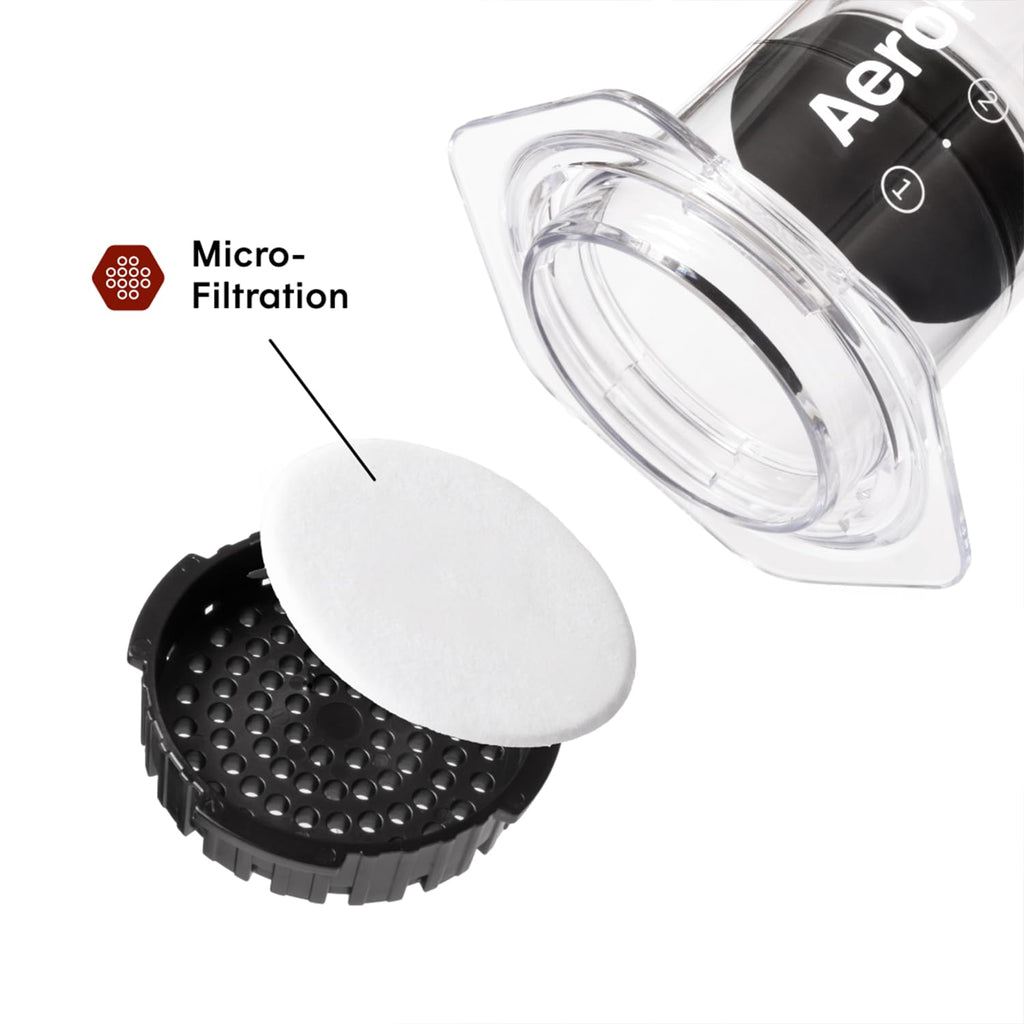 AeroPress Original Coffee Press - All-in-One French Press, Pour-Over & Espresso Style Manual Brewer, 2 Min Brew for Less Bitterness, More Flavor, Small Portable Coffee Maker, Travel & Camping