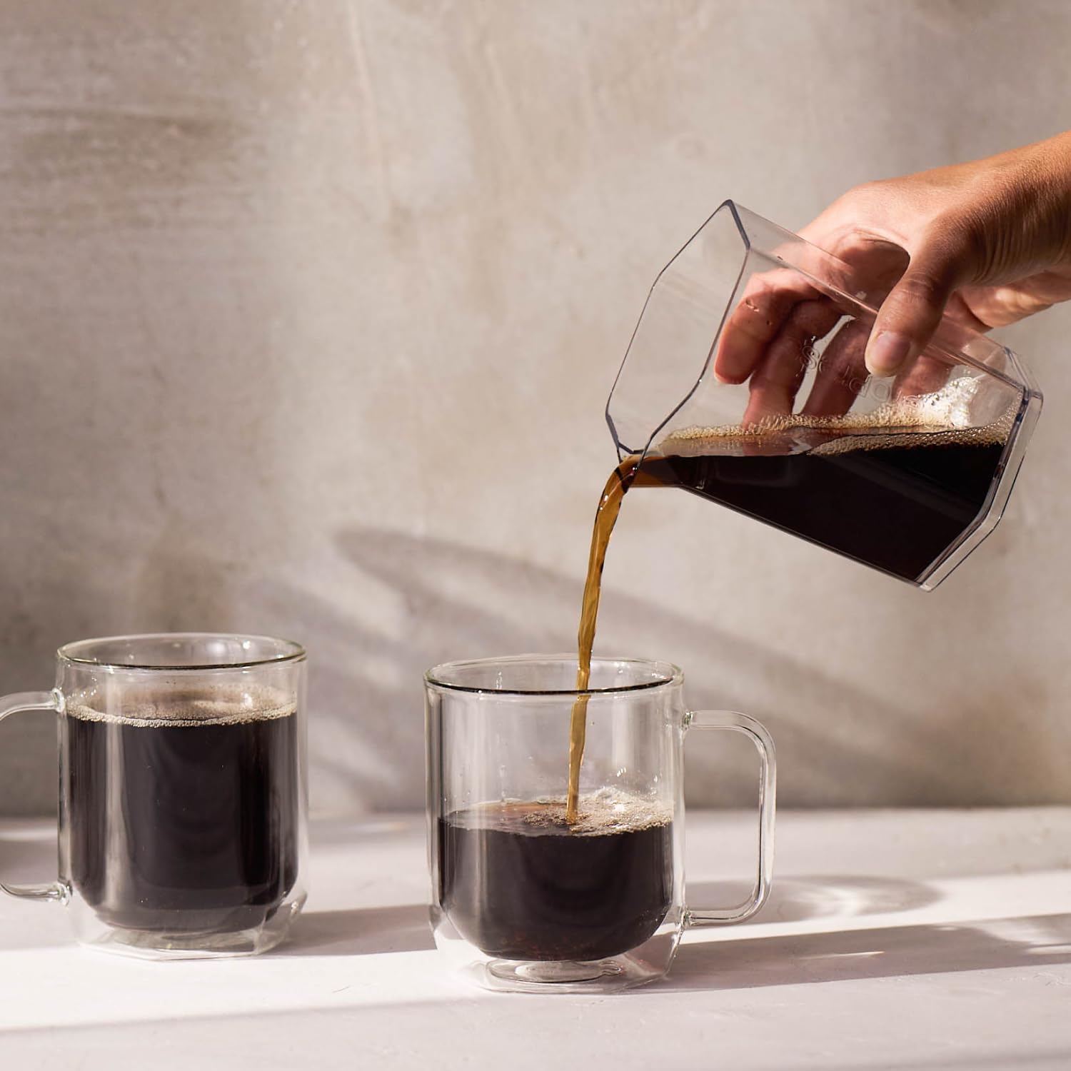 AeroPress Original Coffee Press - All-in-One French Press, Pour-Over & Espresso Style Manual Brewer, 2 Min Brew for Less Bitterness, More Flavor, Small Portable Coffee Maker, Travel & Camping