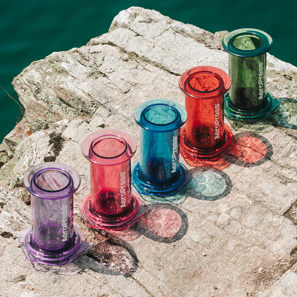 AeroPress Original Coffee Press - All-in-One French Press, Pour-Over & Espresso Style Manual Brewer, 2 Min Brew for Less Bitterness, More Flavor, Small Portable Coffee Maker, Travel & Camping